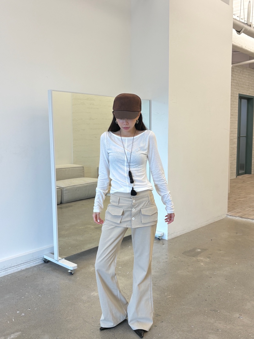 LUMIPLE東大門實拍女裝新品時尚休閑推薦人氣真品熱賣裙褲LUMIPLE裙褲