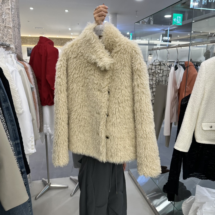 THEMORYPARK東大門實拍女士新款休閑真品推薦時尚短款大衣THEMORYPARK短款大衣圖色1
