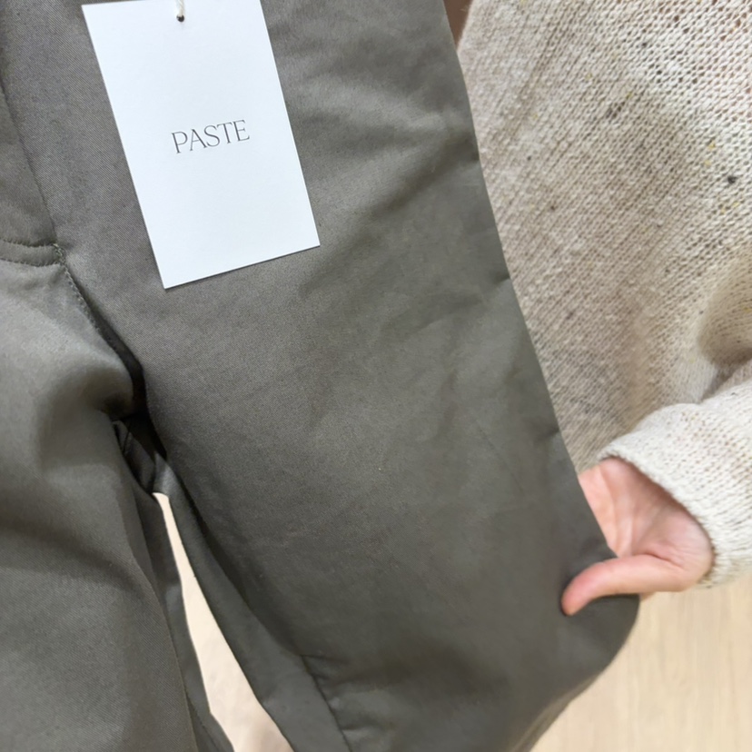 PASTE東大門直郵26秋冬新品人氣熱賣真品時尚短褲七分褲棉質PASTE短褲