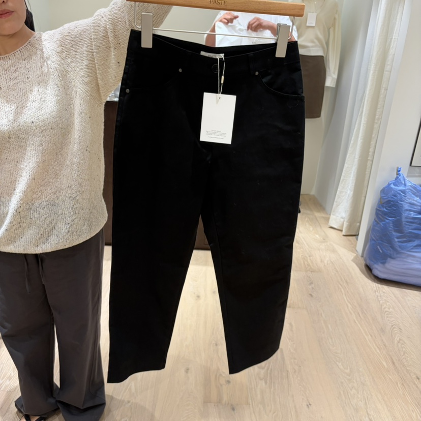 PASTE東大門直郵26秋冬新品人氣熱賣真品時尚短褲七分褲棉質PASTE短褲圖色2