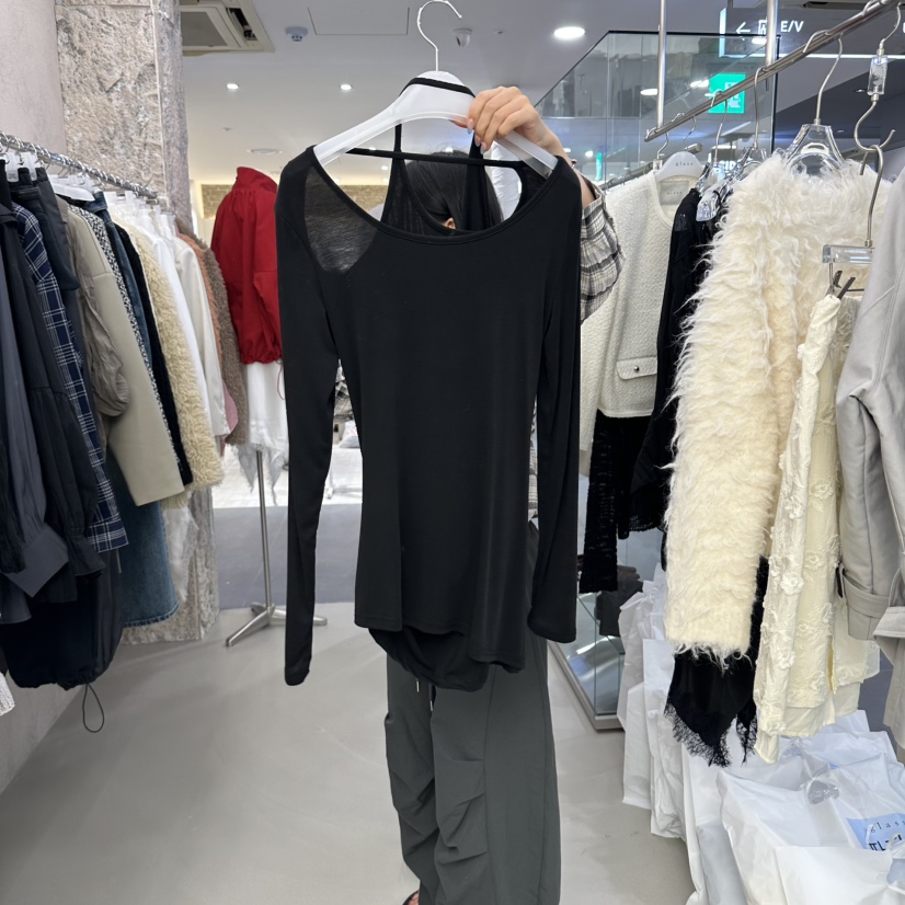 THEMORYPARK東大門直郵女士新品人氣休閑真品熱賣長袖T恤THEMORYPARK長袖T恤