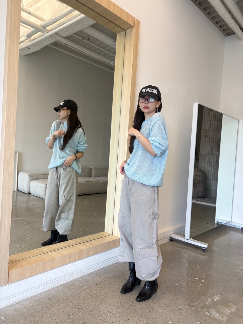 LUMIPLE韓國直郵女士新品休閑熱賣人氣時尚真品推薦休閑褲LUMIPLE休閑褲