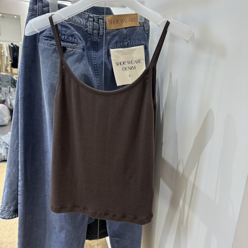 WE ARE/WELOVER東大門實拍26秋季新款真品人氣吊帶背心SHOP_WE ARE吊帶/背心圖色2