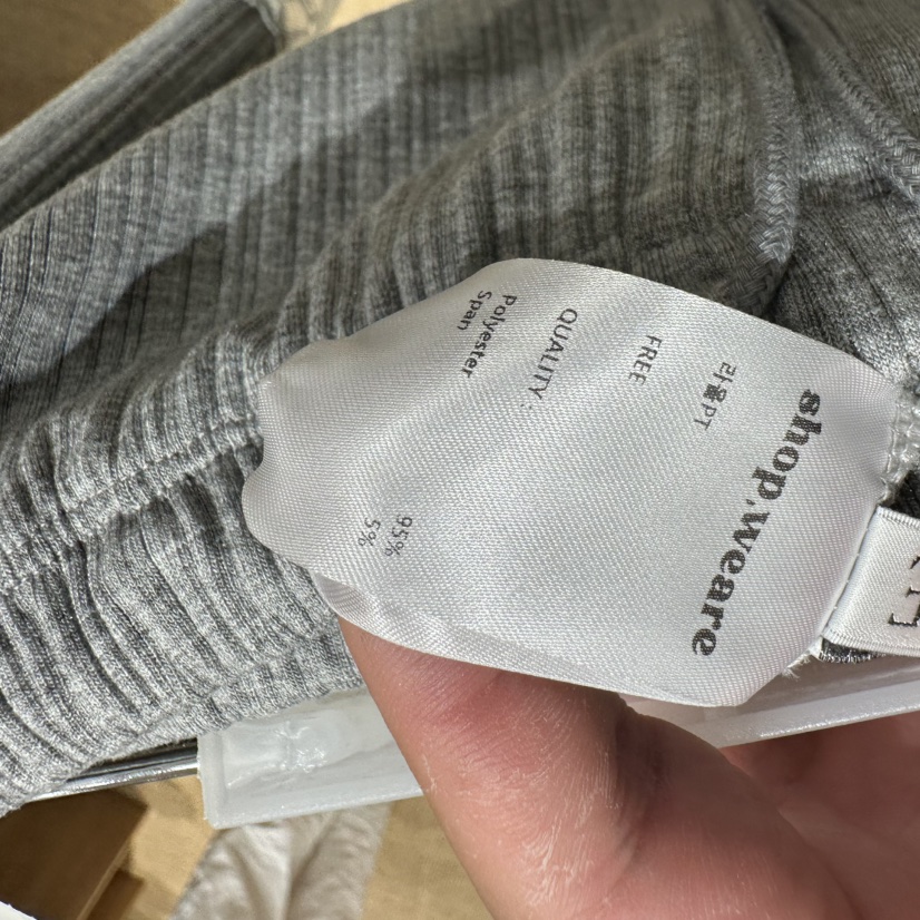 WE ARE/WELOVER東大門實拍26秋季新品人氣休閑推薦短褲SHOP_WE ARE短褲
