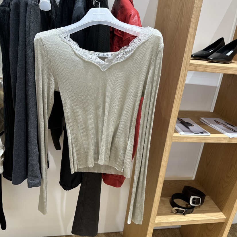 WE ARE/WELOVER東大門直郵26秋冬新款休閑真品時尚長袖T恤SHOP_WE ARE長袖T恤圖色3