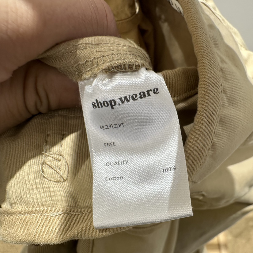 WE ARE/WELOVER東大門直郵26秋季新品推薦時尚人氣休閑褲SHOP_WE ARE休閑褲