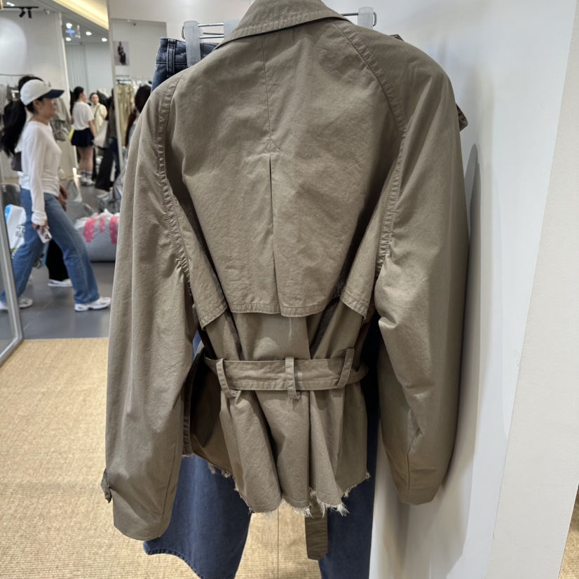 WE ARE/WELOVER東大門代購26秋冬新品推薦人氣夾克含腰帶SHOP_WE ARE夾克