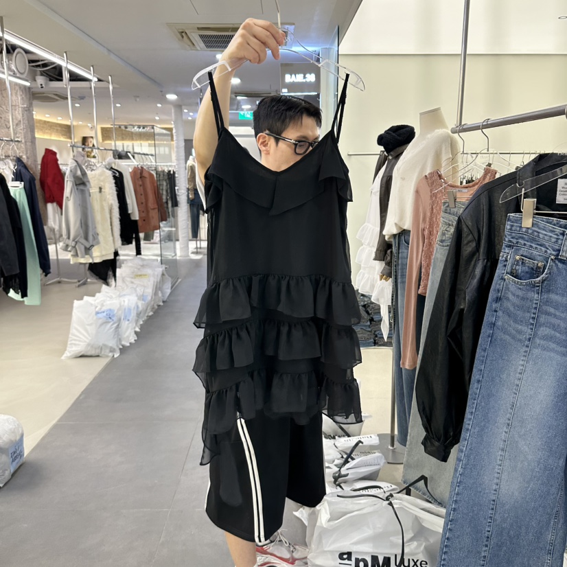 BAIE.38東大門直郵26秋冬新品人氣時尚休閑熱賣連衣裙OPSBAIE.38連衣裙圖色2