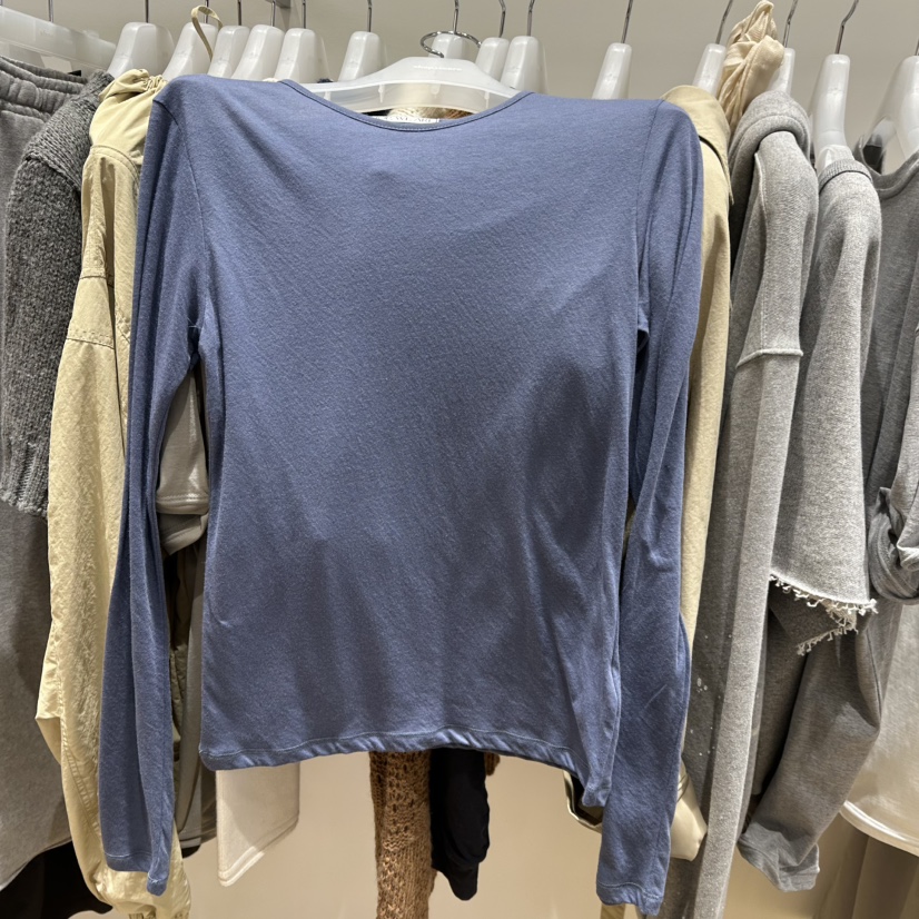 WE ARE/WELOVER東大門代購女士新品推薦真品人氣長袖T恤SHOP_WE ARE長袖T恤圖色2