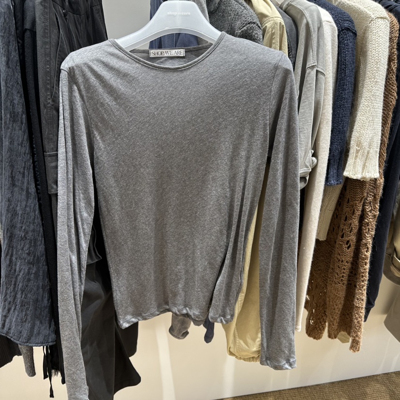 WE ARE/WELOVER東大門代購女士新品推薦真品人氣長袖T恤SHOP_WE ARE長袖T恤圖色3