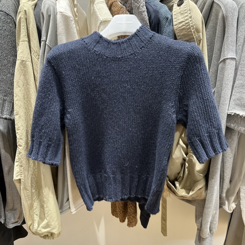 WE ARE/WELOVER東大門直郵26秋冬新款時尚真品熱賣針織衫SHOP_WE ARE針織衫圖色3藏藍