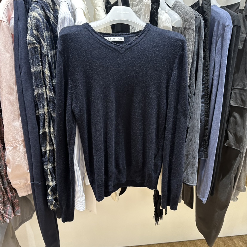 WE ARE/WELOVER東大門代購女裝新品熱賣時尚休閑針織衫SHOP_WE ARE針織衫圖色3深藍