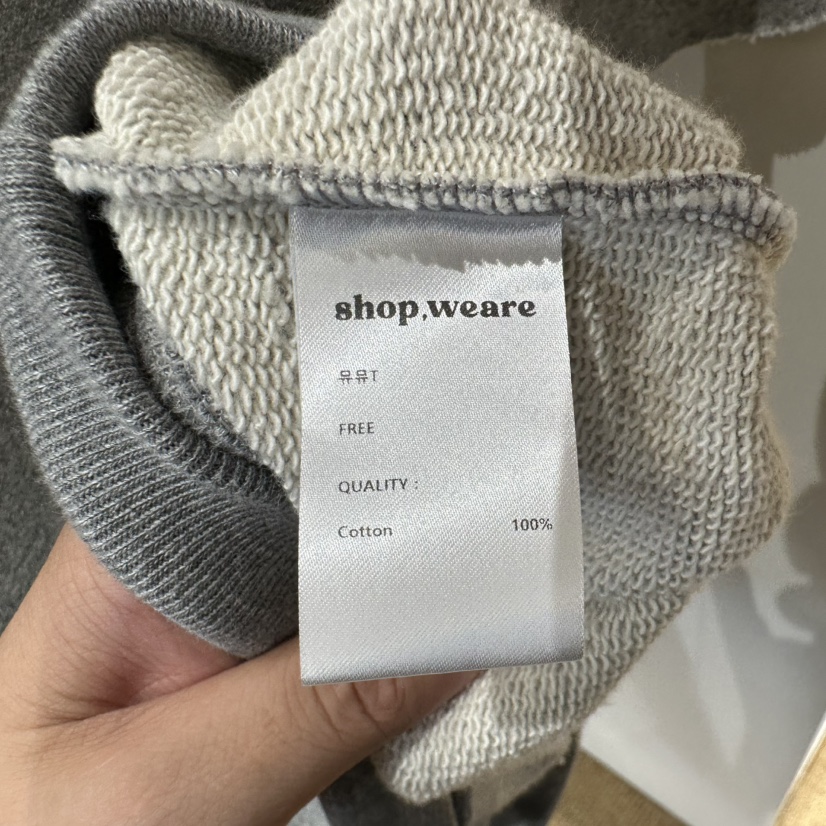 WE ARE/WELOVER韓國代購26秋冬新品推薦真品休閑時尚T恤SHOP_WE ARET恤