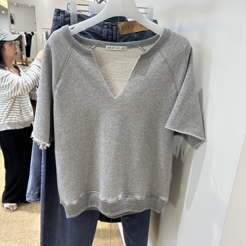 WE ARE/WELOVER韓國代購26秋冬新品推薦真品休閑時尚T恤SHOP_WE ARET恤圖色1