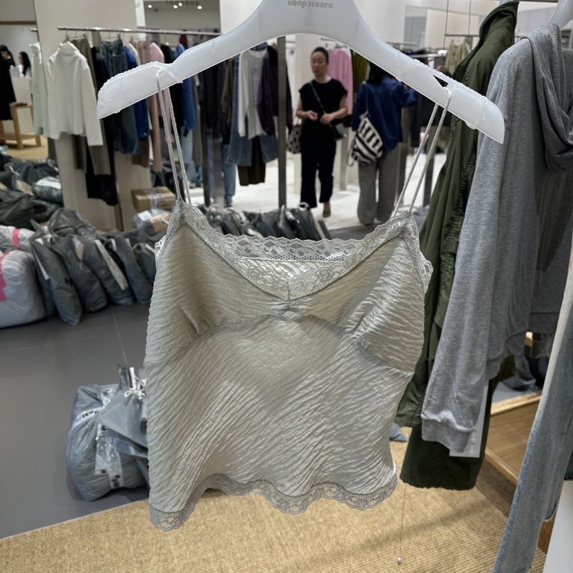 WE ARE/WELOVER韓國代購女裝新款休閑推薦真品吊帶背心SHOP_WE ARE吊帶/背心圖色1