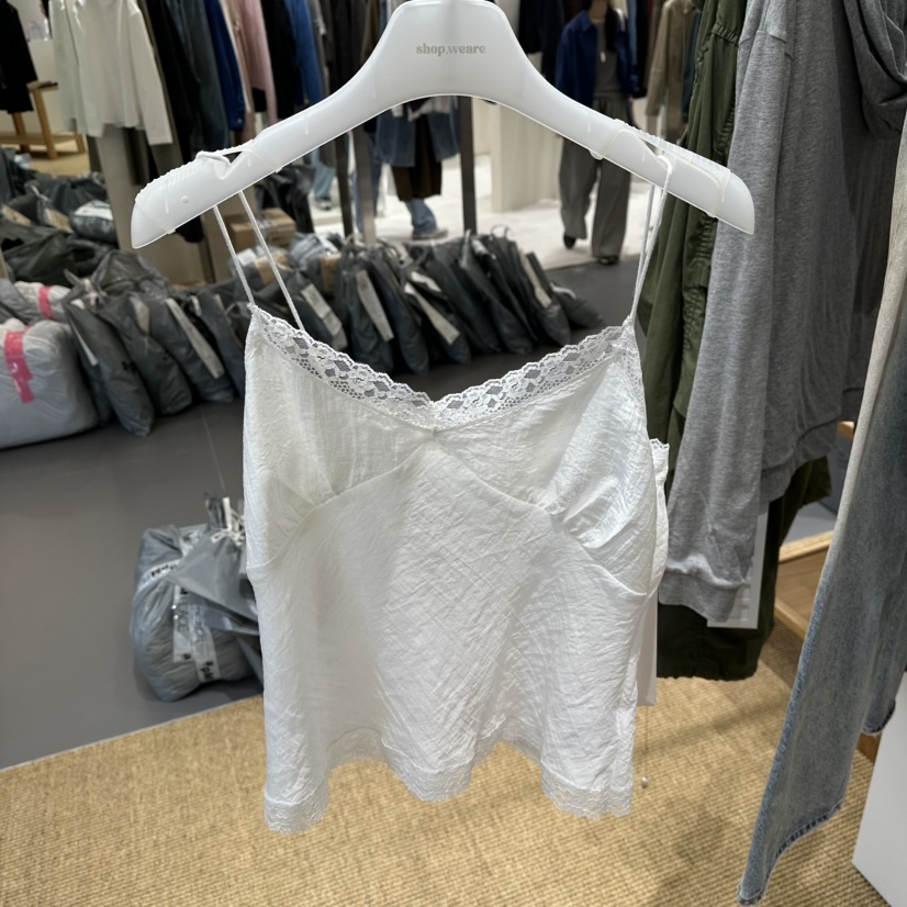 WE ARE/WELOVER韓國代購女裝新款休閑推薦真品吊帶背心SHOP_WE ARE吊帶/背心圖色2