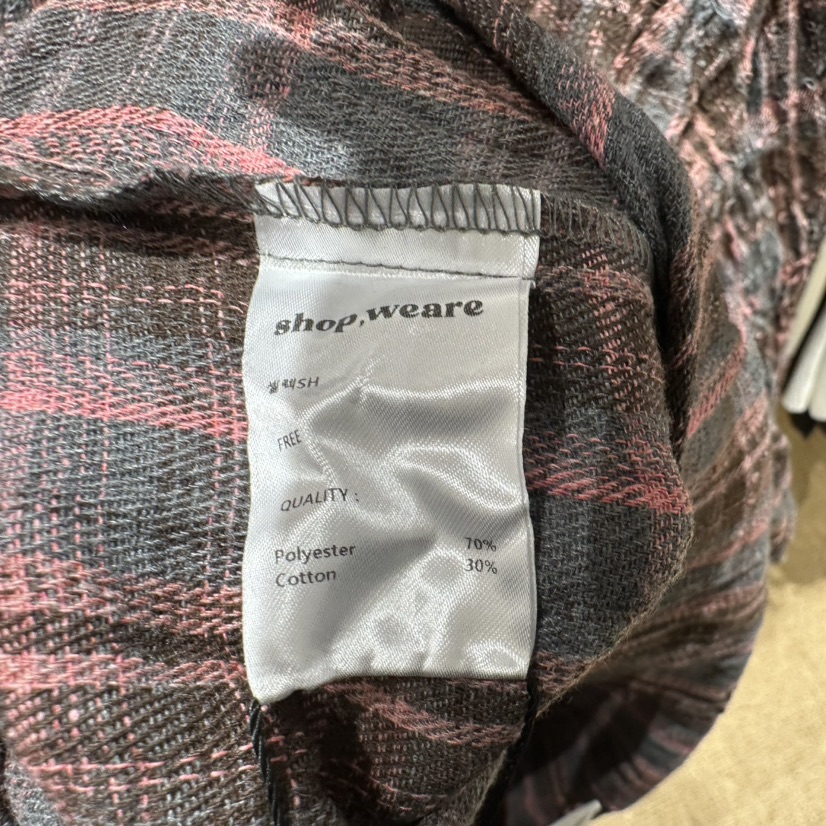 WE ARE/WELOVER東大門代購26秋冬新品休閑人氣襯衫蕾絲衫SHOP_WE ARE襯衫/蕾絲衫