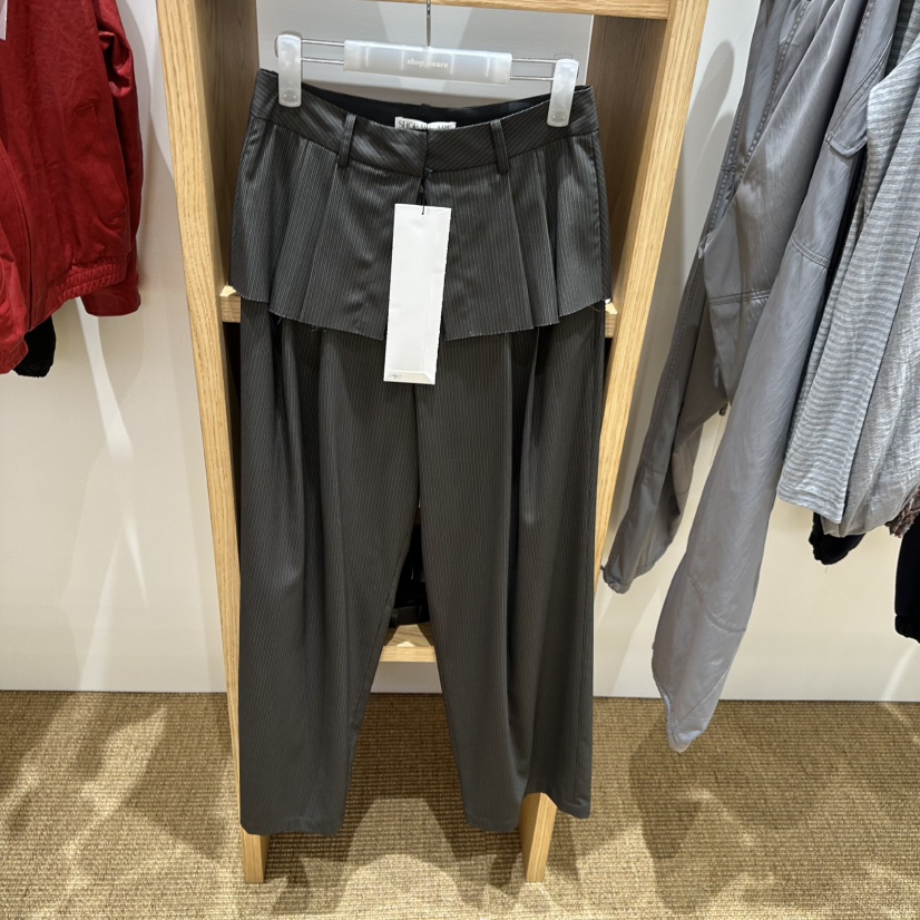 WE ARE/WELOVER東大門代購26秋季新款熱賣時尚真品裙褲SHOP_WE ARE裙褲圖色1墨