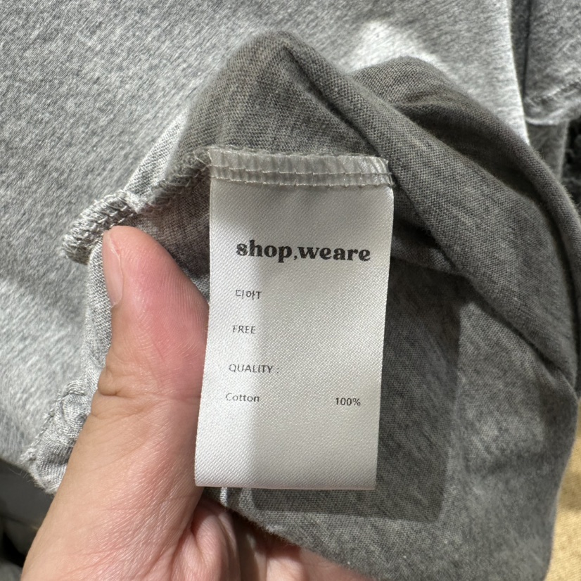 WE ARE/WELOVER東大門直郵女裝新款人氣真品時尚休閑T恤SHOP_WE ARET恤