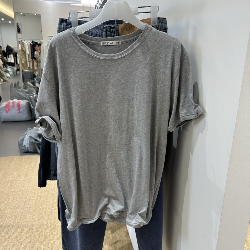 WE ARE/WELOVER韓國代購26秋季新款休閑人氣真品熱賣T恤SHOP_WE ARET恤圖色2