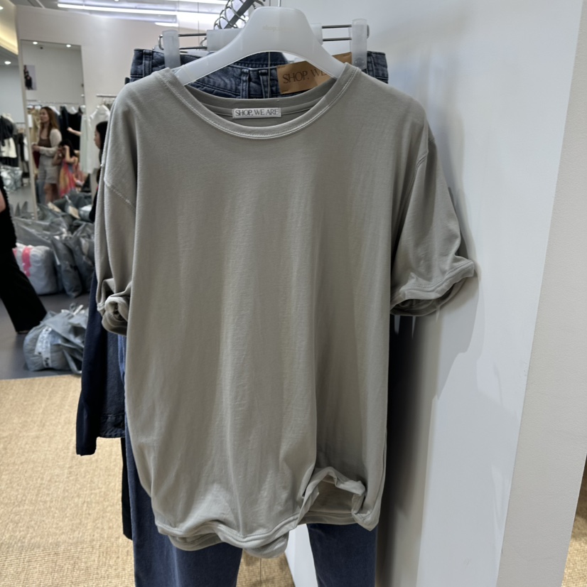 WE ARE/WELOVER韓國代購26秋季新款休閑人氣真品熱賣T恤SHOP_WE ARET恤圖色3