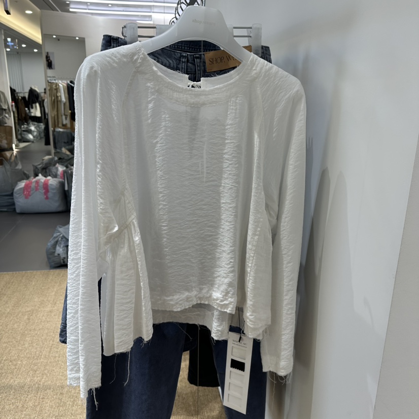 WE ARE/WELOVER東大門代購26秋季新品人氣休閑襯衫蕾絲衫SHOP_WE ARE襯衫/蕾絲衫圖色1