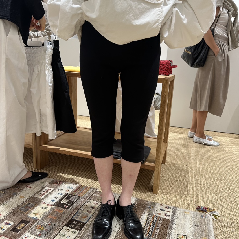 WE ARE/WELOVER東大門代購26秋季新款休閑真品短褲緊身褲SHOP_WE ARE短褲圖色1黑