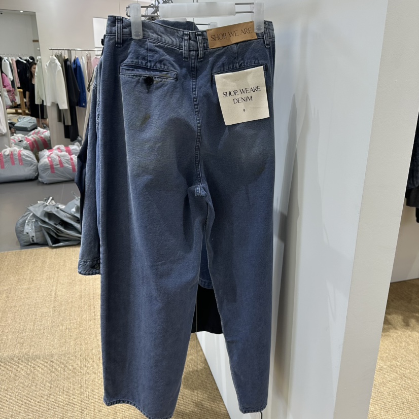 WE ARE/WELOVER東大門代購26秋冬新款休閑人氣推薦牛仔褲SHOP_WE ARE牛仔褲