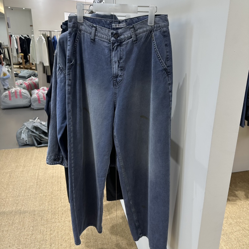 WE ARE/WELOVER東大門代購26秋冬新款休閑人氣推薦牛仔褲SHOP_WE ARE牛仔褲圖色1