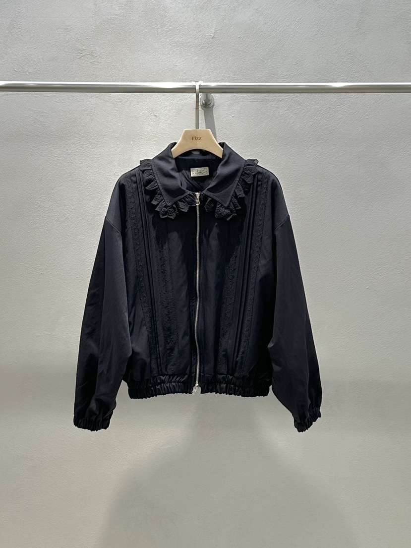 FIZZ東大門實拍女裝新品真品休閑熱賣推薦人氣時尚夾克褶裥FIZZ夾克圖色2