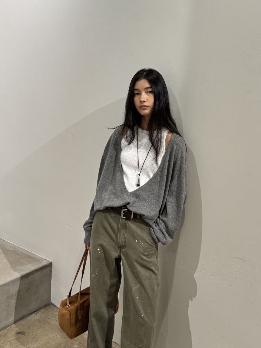 LIMLIMLIM韓國代購女士新款真品人氣推薦休閑時尚針織衫深VLIM LIM LIM針織衫