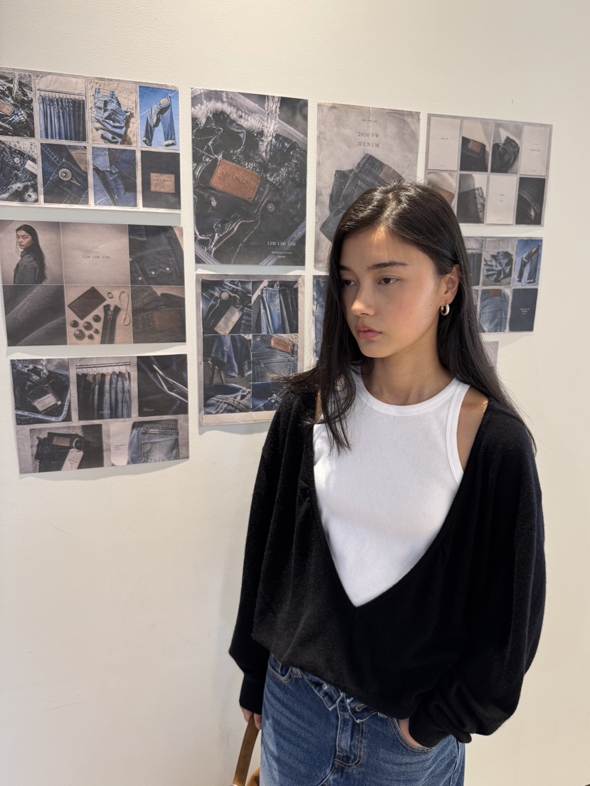 LIMLIMLIM韓國代購女士新款真品人氣推薦休閑時尚針織衫深VLIM LIM LIM針織衫圖色3