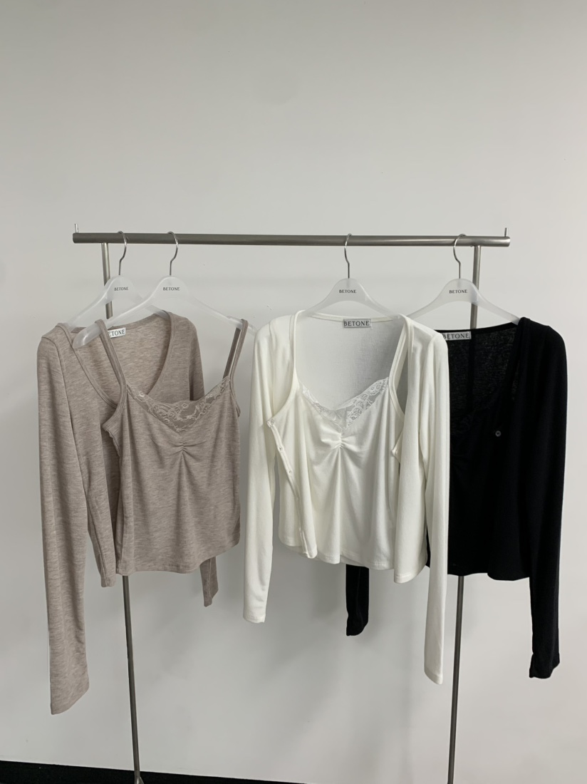 NOB東大門實拍女士新品真品時尚休閑推薦套裝修身套裝開衫NOB套裝