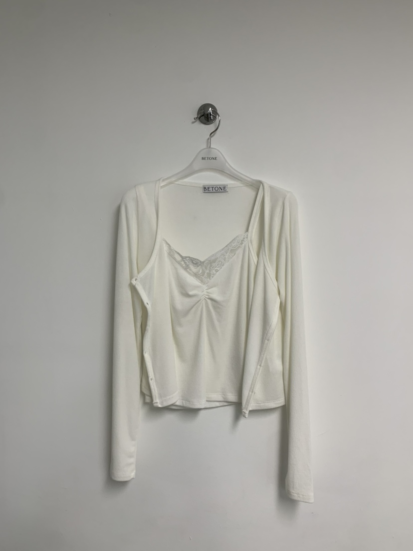 NOB東大門實拍女士新品真品時尚休閑推薦套裝修身套裝開衫NOB套裝圖色1