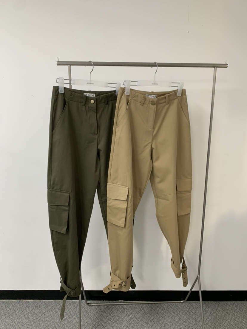 NOB東大門代購女裝新品時尚推薦真品熱賣人氣休閑褲工裝褲NOB休閑褲