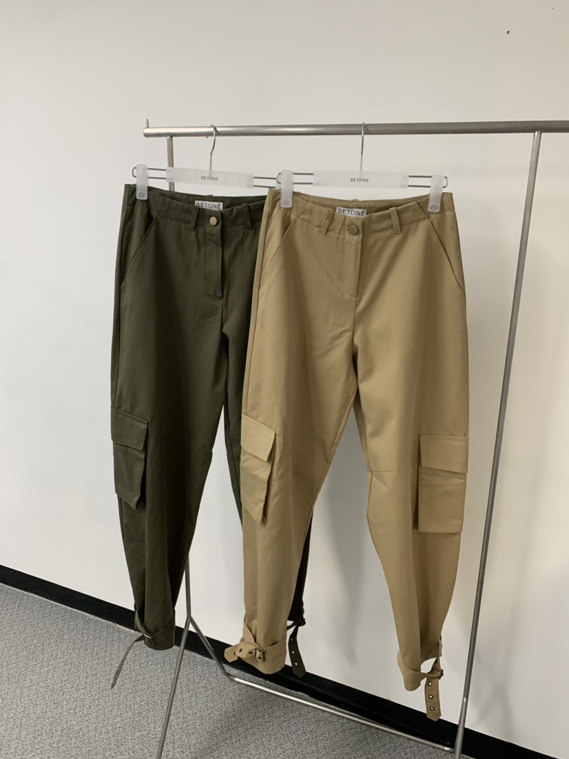 NOB東大門代購女裝新品時尚推薦真品熱賣人氣休閑褲工裝褲NOB休閑褲