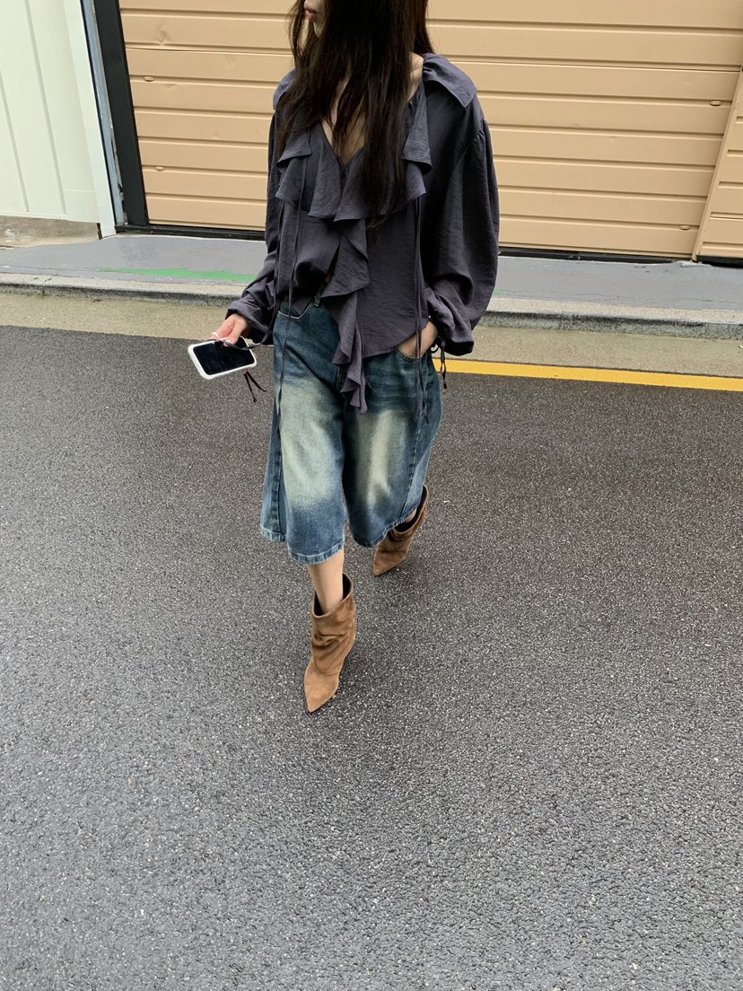 NOB東大門代購26秋季新款時尚人氣熱賣真品推薦休閑短褲NOB短褲