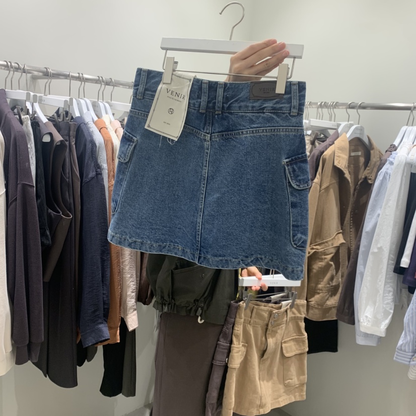 VENIR-A東大門直郵女士新品時尚休閑推薦人氣真品熱賣短裙VENIR-A短裙