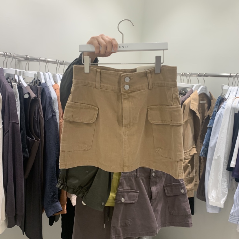 VENIR-A東大門直郵女士新品時尚休閑推薦人氣真品熱賣短裙VENIR-A短裙圖色2