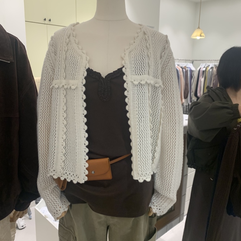 VENIR-A韓國直郵女士新品時尚熱賣人氣真品推薦休閑開衫VENIR-A開衫圖色1