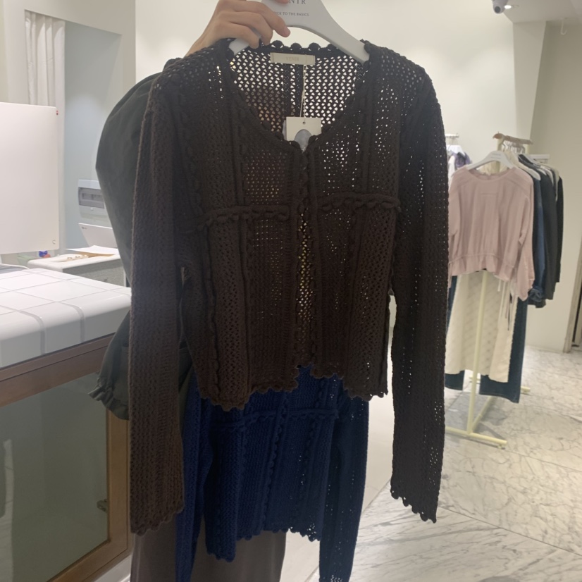 VENIR-A韓國直郵女士新品時尚熱賣人氣真品推薦休閑開衫VENIR-A開衫圖色2