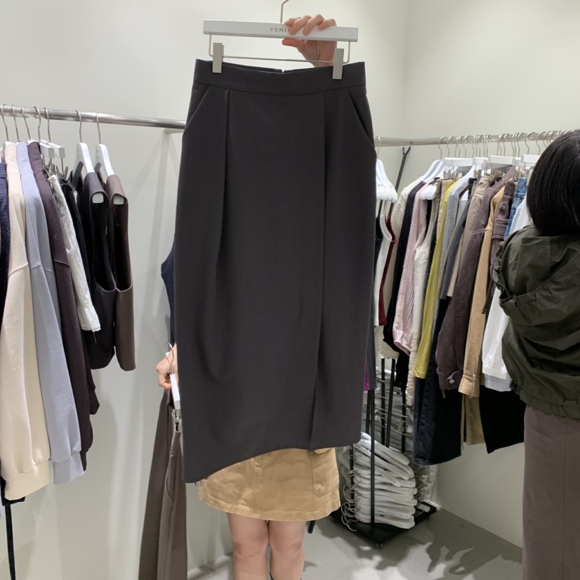 VENIR-A韓國代購女裝新款時尚熱賣休閑推薦真品人氣長裙VENIR-A長裙圖色2