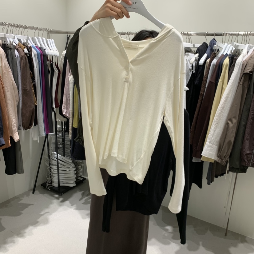 VENIR-A東大門代購女裝新款休閑真品人氣時尚熱賣長袖T恤VENIR-A長袖T恤圖色1