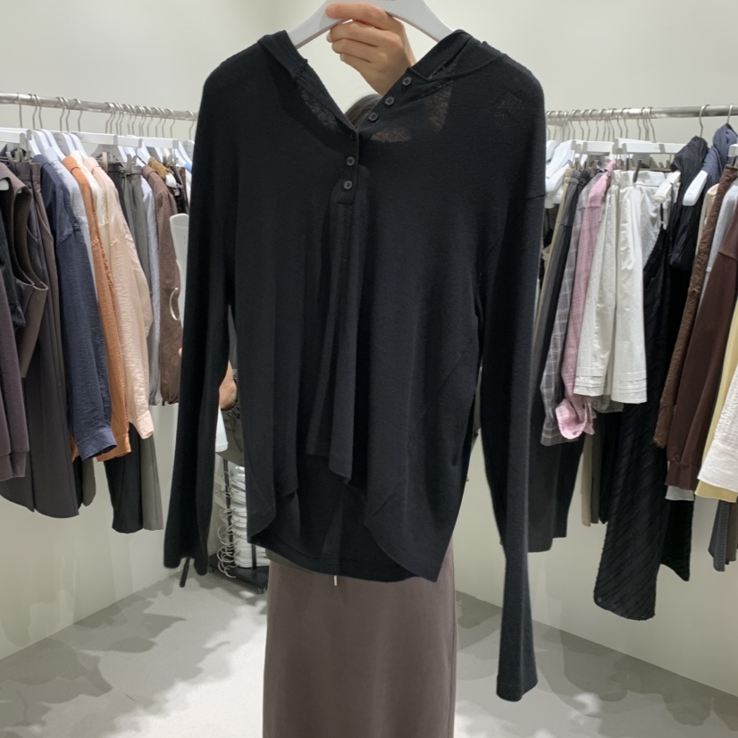 VENIR-A東大門代購女裝新款休閑真品人氣時尚熱賣長袖T恤VENIR-A長袖T恤圖色2