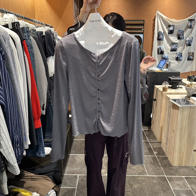 SOPHISTICATE韓國代購女裝新款人氣熱賣時尚休閑真品開衫SOPHISTICATE開衫圖色2