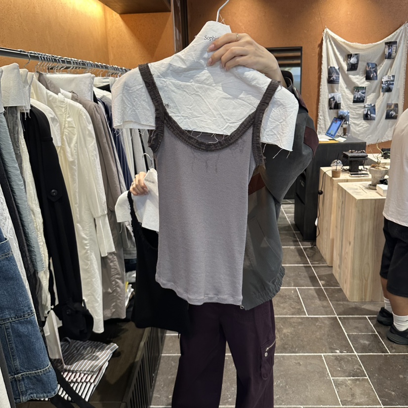 SOPHISTICATE韓國直郵女士新款熱賣推薦休閑吊帶背心無袖SOPHISTICATE吊帶/背心圖色3