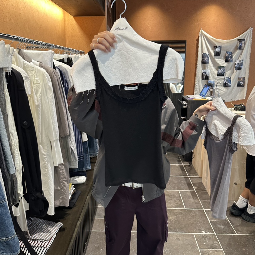 SOPHISTICATE韓國直郵女士新款熱賣推薦休閑吊帶背心無袖SOPHISTICATE吊帶/背心圖色4