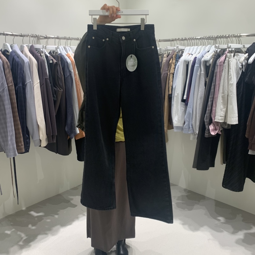 VENIR-A東大門實拍女裝新款推薦人氣時尚真品牛仔褲喇叭褲VENIR-A牛仔褲圖色2