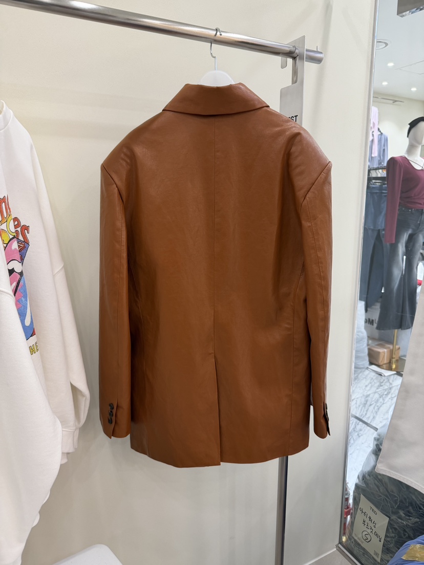 TED東大門代購女士新品真品熱賣推薦時尚人氣休閑皮衣TED皮衣