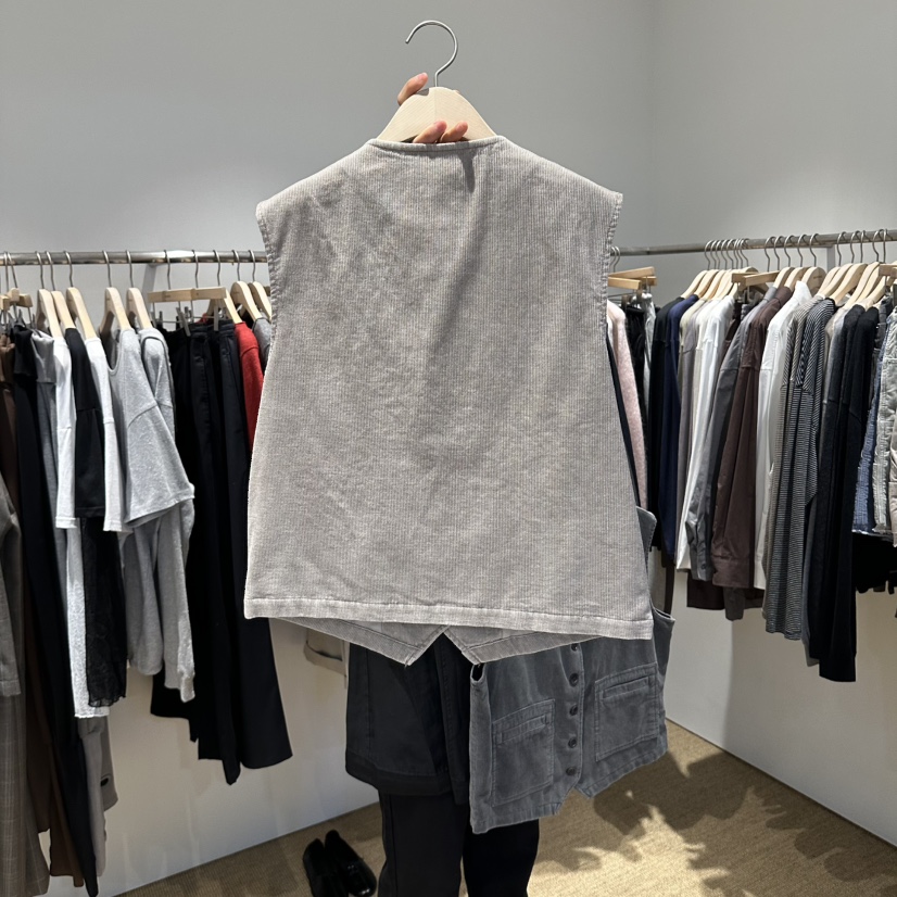 SELF SERVICE/MASOF韓國代購26秋冬新品熱賣推薦休閑馬甲SELF SERVICE/MASOF馬甲